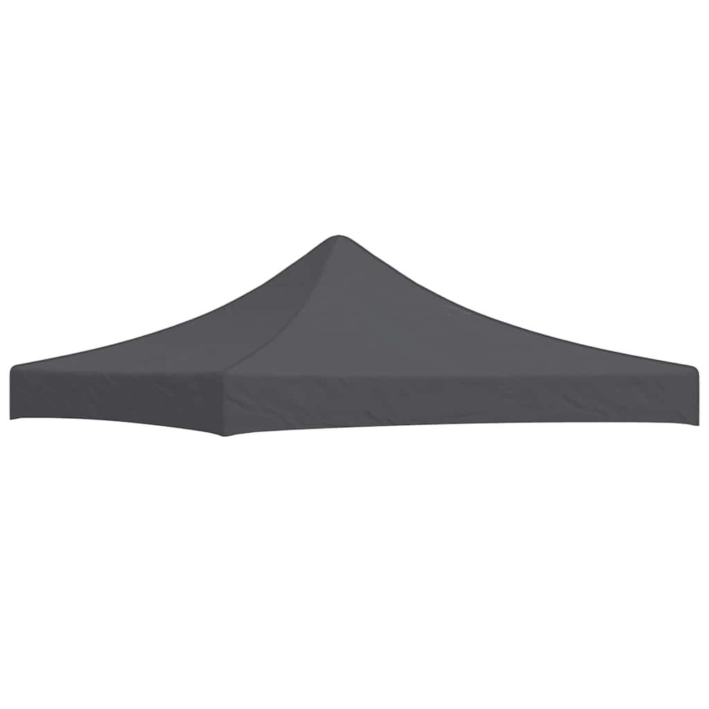 Techo de carpa para celebraciones 3x3 m gris antracita