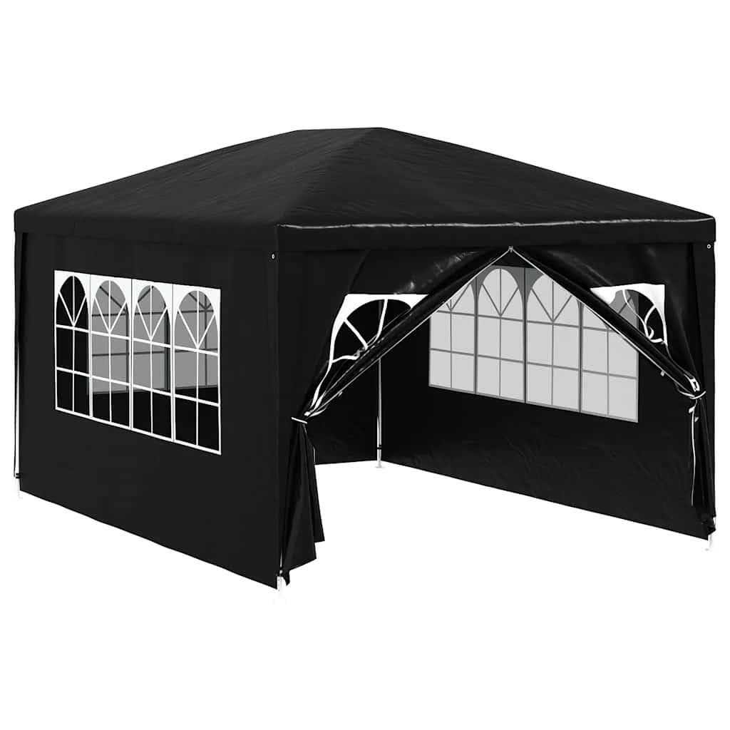 Carpa para fiestas gris antracita 3x4 m
