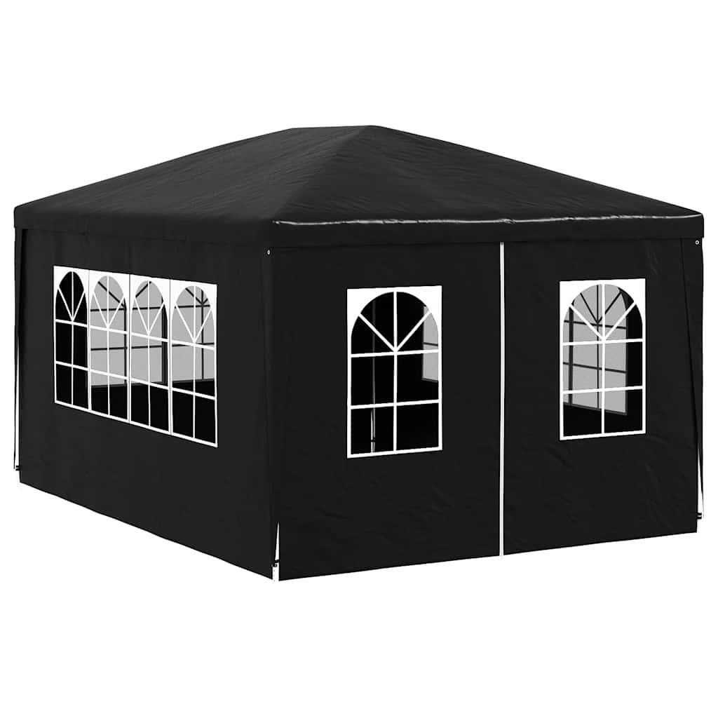 Carpa para fiestas gris antracita 3x4 m