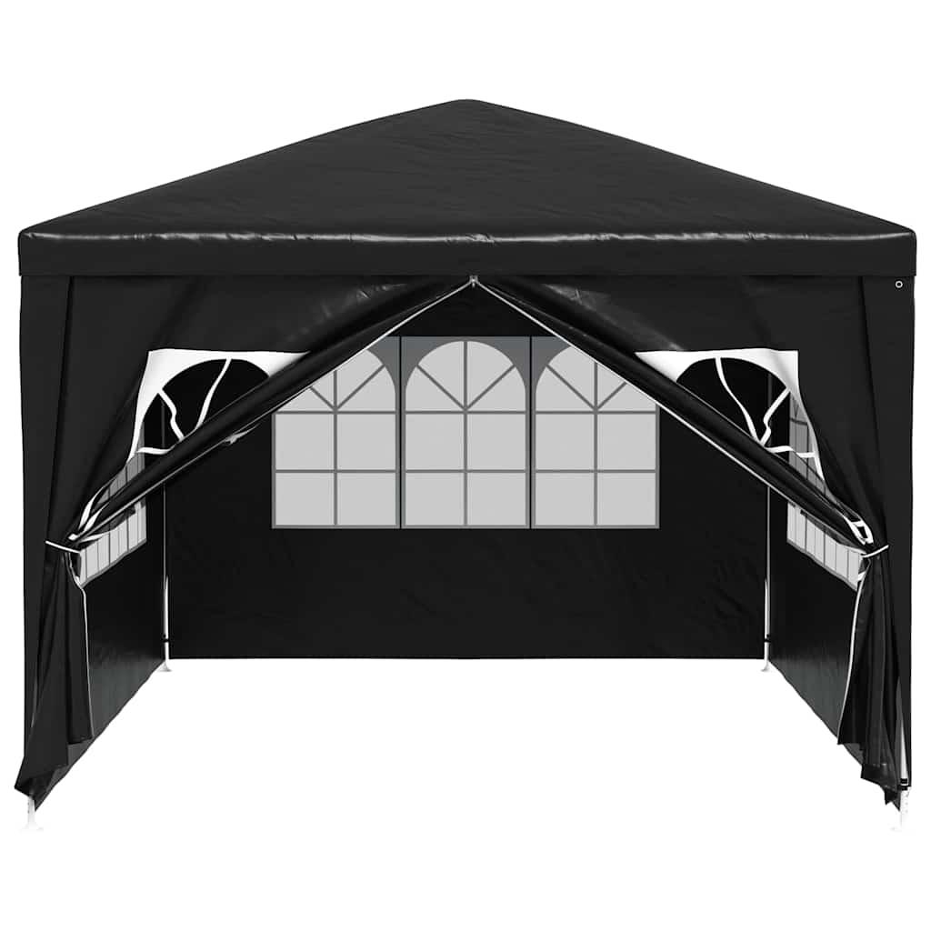 Carpa para fiestas gris antracita 3x4 m