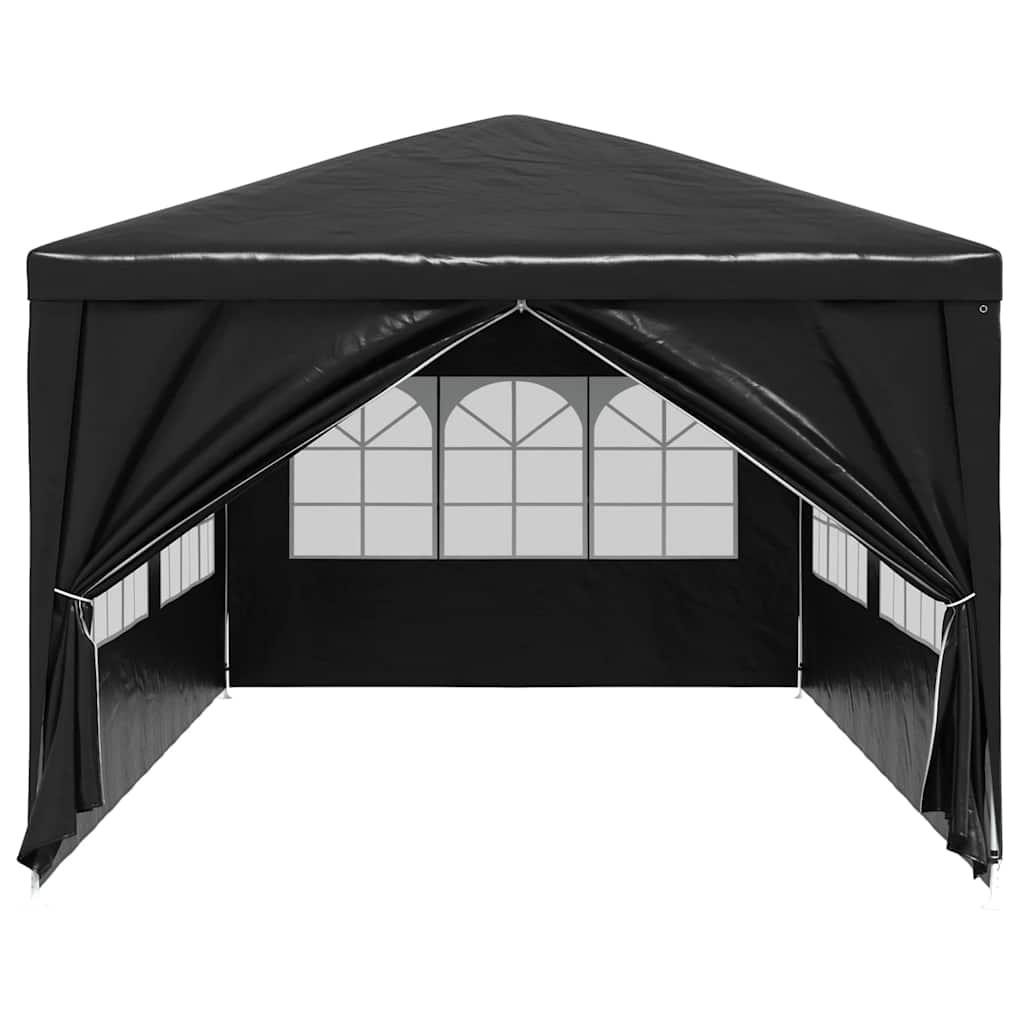 Carpa para fiestas gris antracita 3x6 m