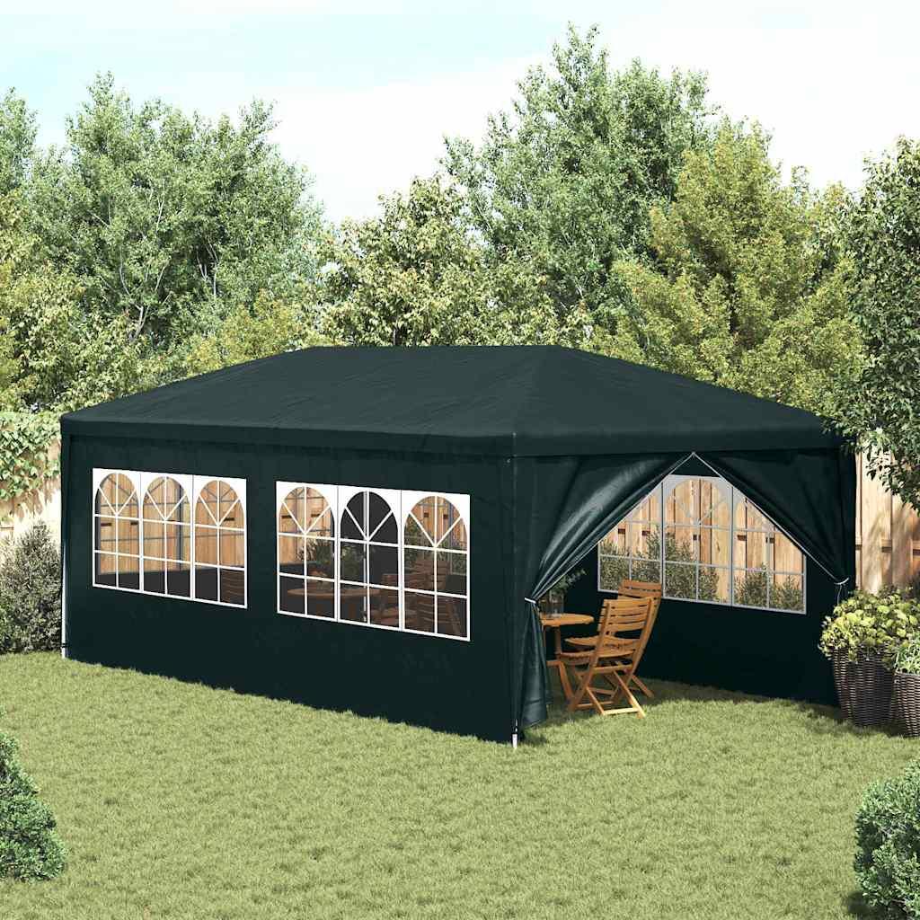 Carpa para fiestas gris antracita 3x6 m