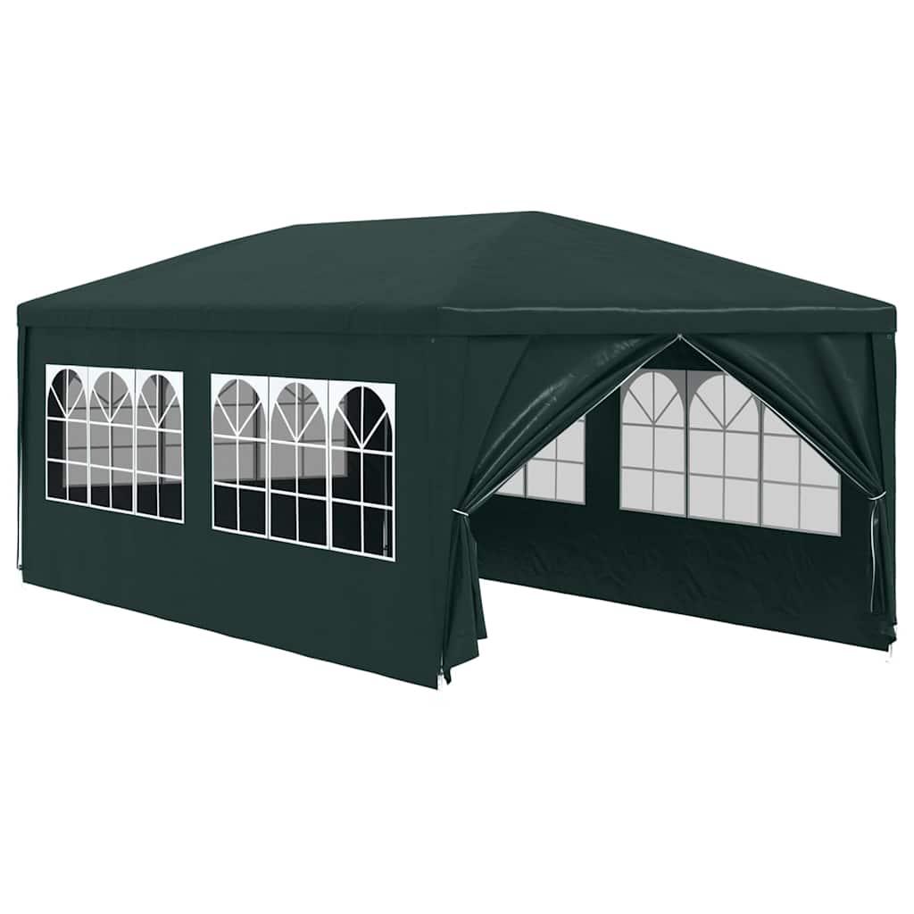 Carpa para fiestas gris antracita 3x6 m