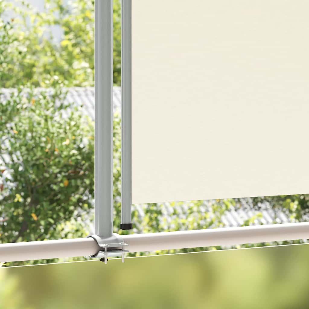 Toldo lateral retráctil para patio gris antracita 140x1200 cm