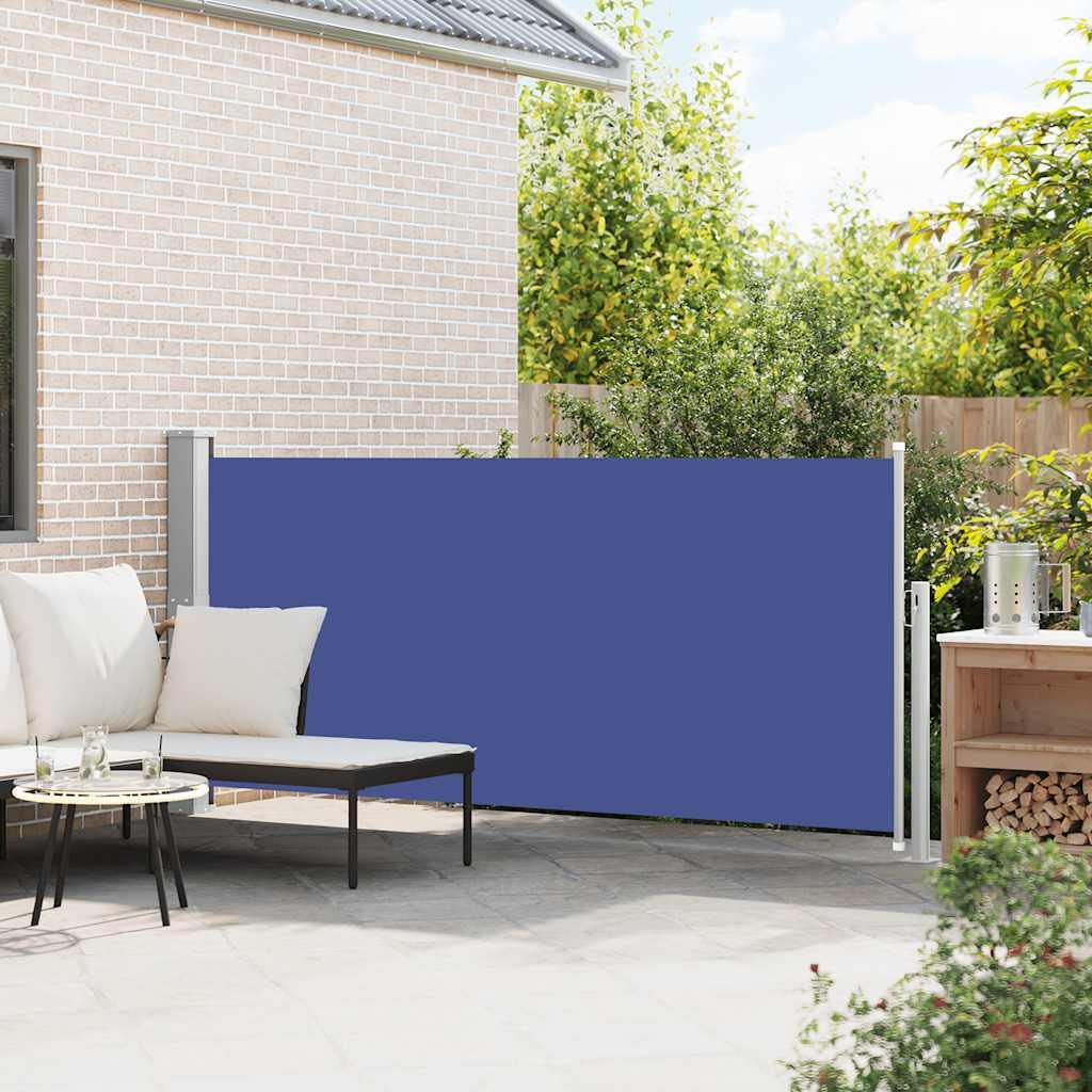 Toldo lateral retráctil verde oscuro 140x300 cm