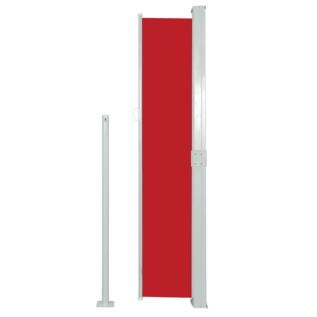 Toldo lateral retráctil verde oscuro 140x300 cm