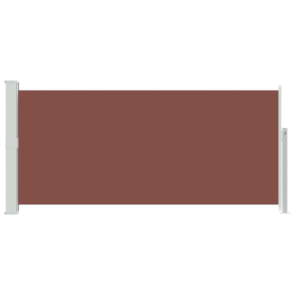 Toldo lateral retráctil verde oscuro 140x300 cm