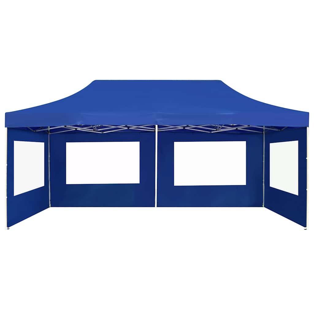 Carpa plegable profesional paredes aluminio color crema 2x2 m