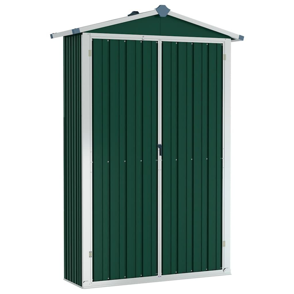 Cobertizo de jardín acero galvanizado antracita 116x45x175cm