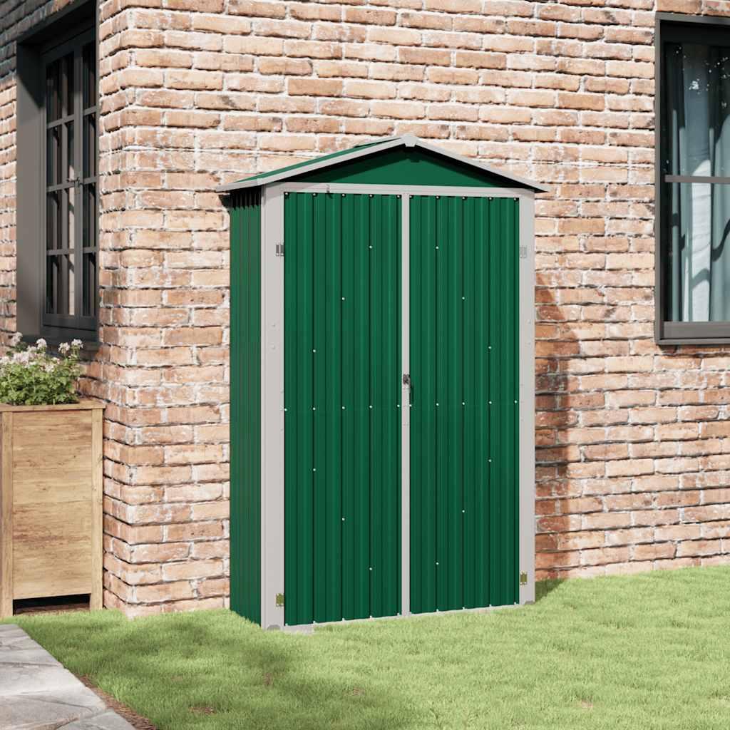 Cobertizo de jardín acero galvanizado antracita 116x45x175cm