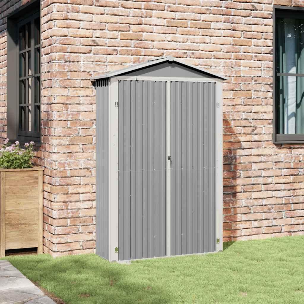 Cobertizo de jardín acero galvanizado antracita 116x45x175cm