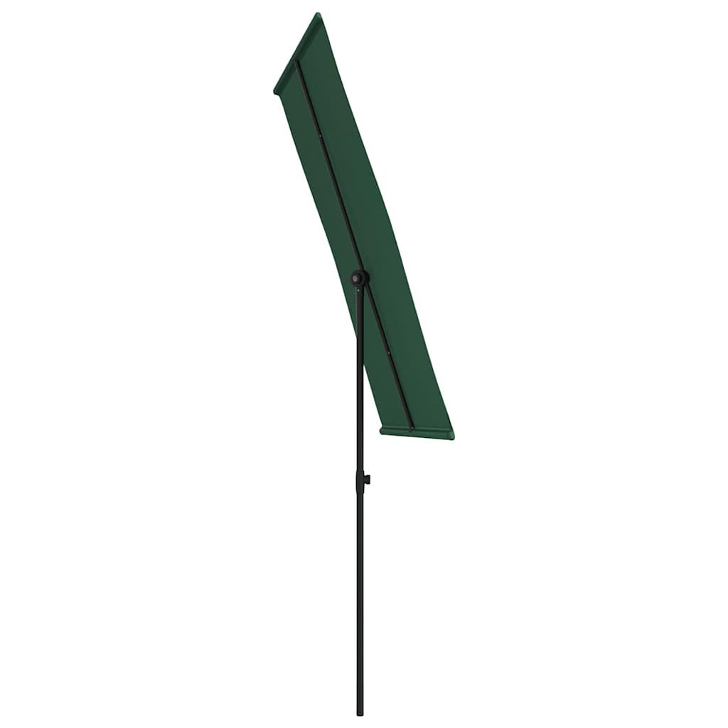 Sombrilla de jardín con palo de aluminio gris antracita 500 cm