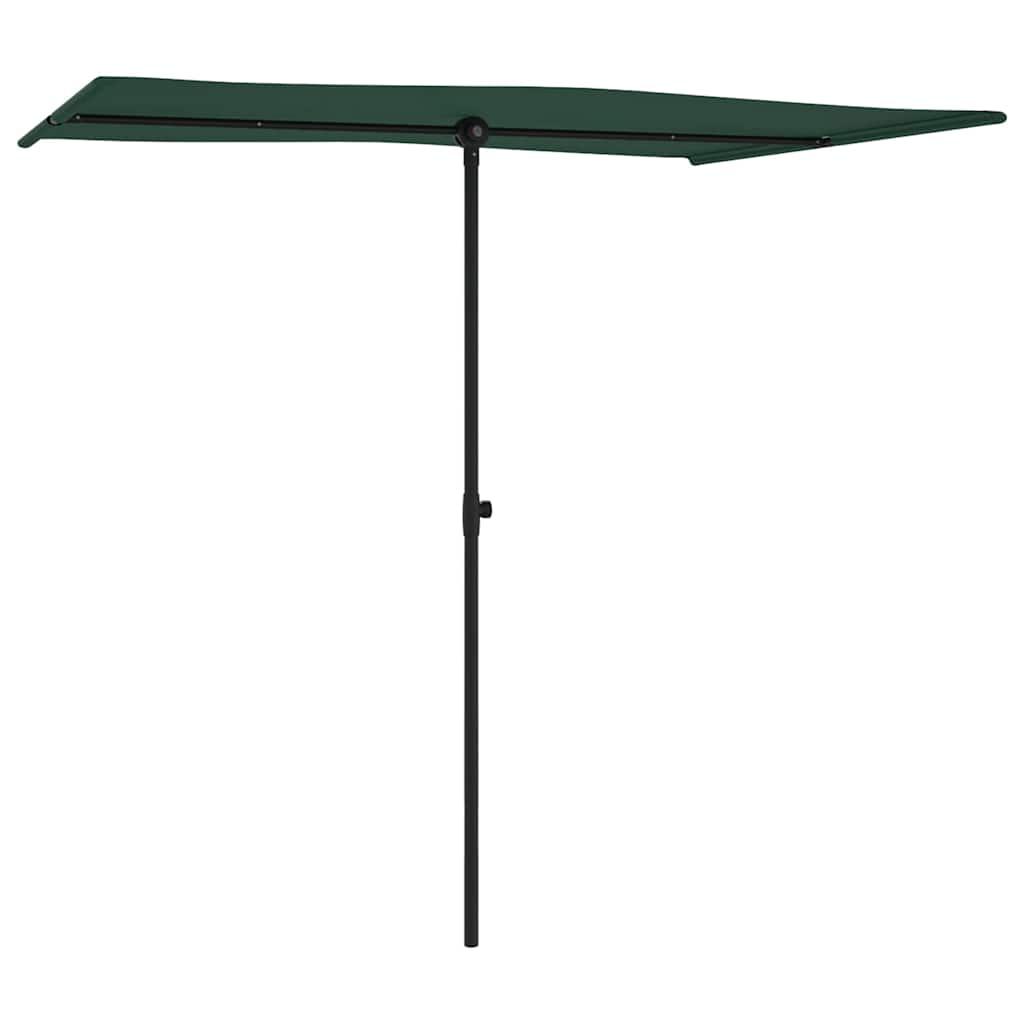 Sombrilla de jardín con palo de aluminio gris antracita 500 cm