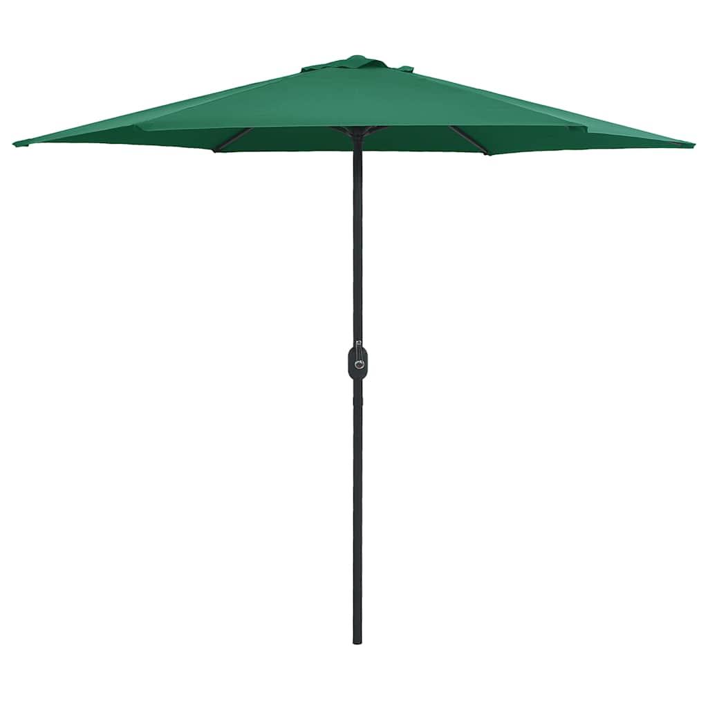 Sombrilla de jardín con palo de aluminio gris antracita 500 cm