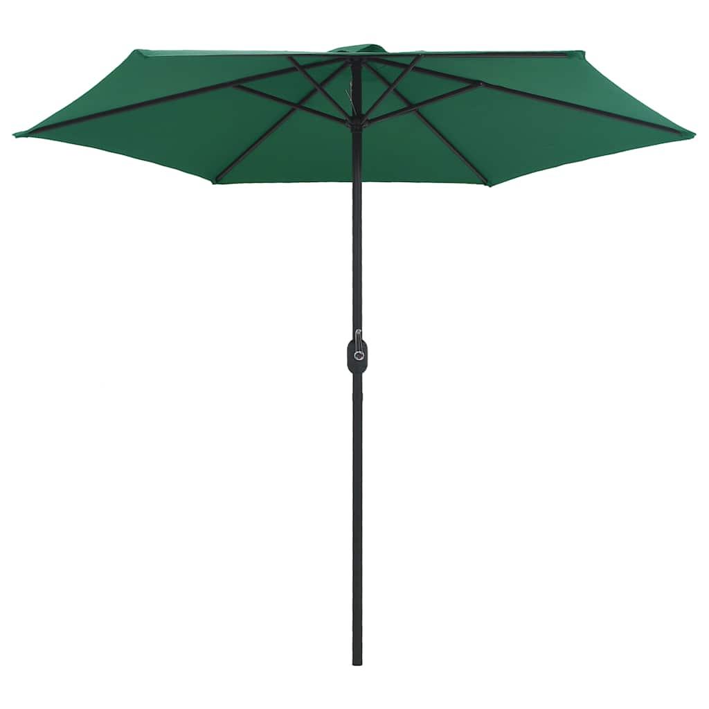 Sombrilla de jardín con palo de aluminio gris antracita 500 cm