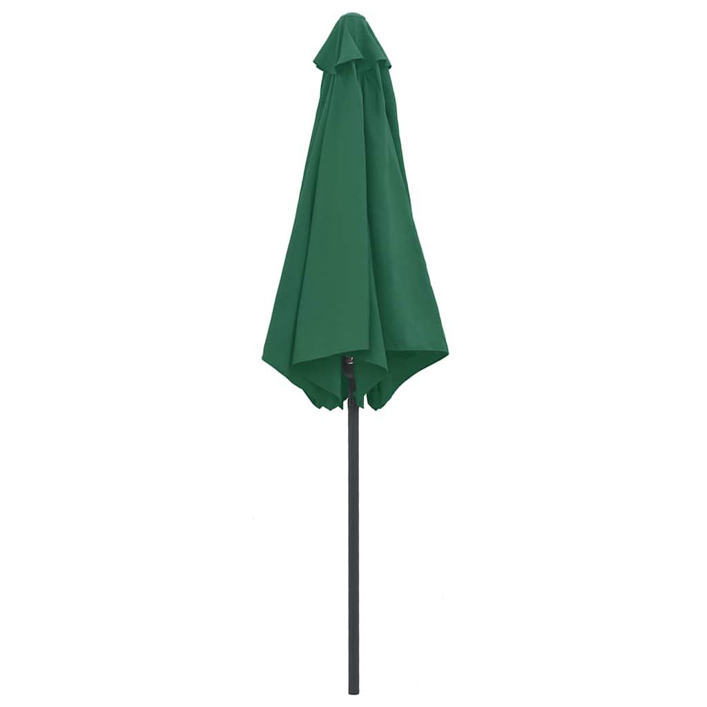 Sombrilla de jardín con palo de aluminio gris antracita 500 cm