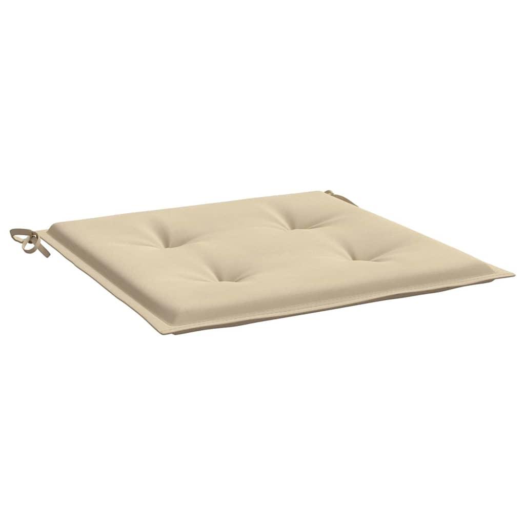 Cojines silla de jardín 2 uds tela Oxford antracita 50x50x3 cm