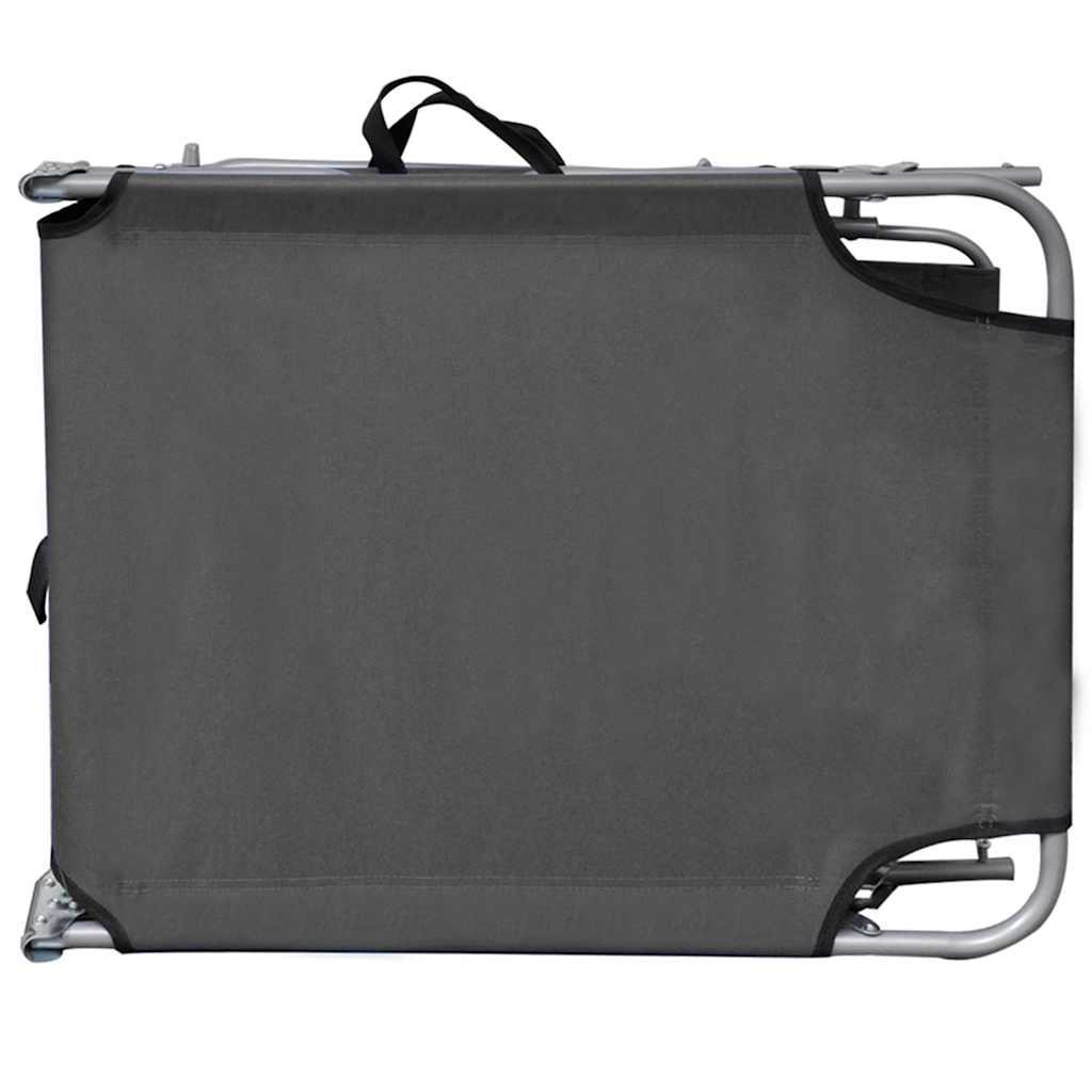 Tumbona plegable con toldo