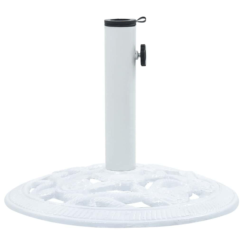 Base de sombrilla de hierro fundido negro y bronce 9 kg 40 cm