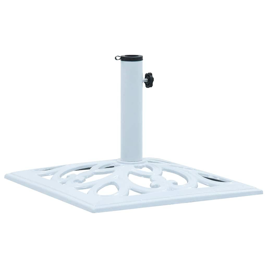 Base de sombrilla de hierro fundido negro y bronce 9 kg 40 cm
