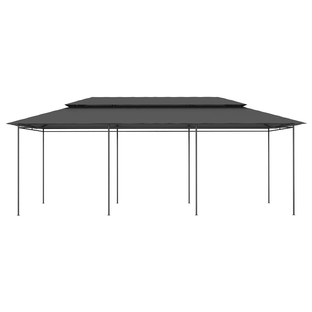 Cenador gris antracita 600x298x270 cm