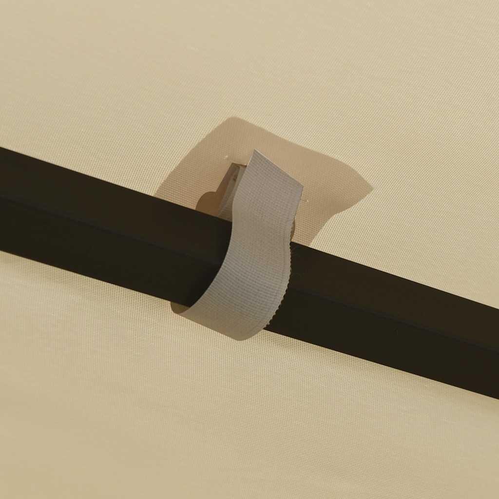 Cenador gris antracita 600x298x270 cm