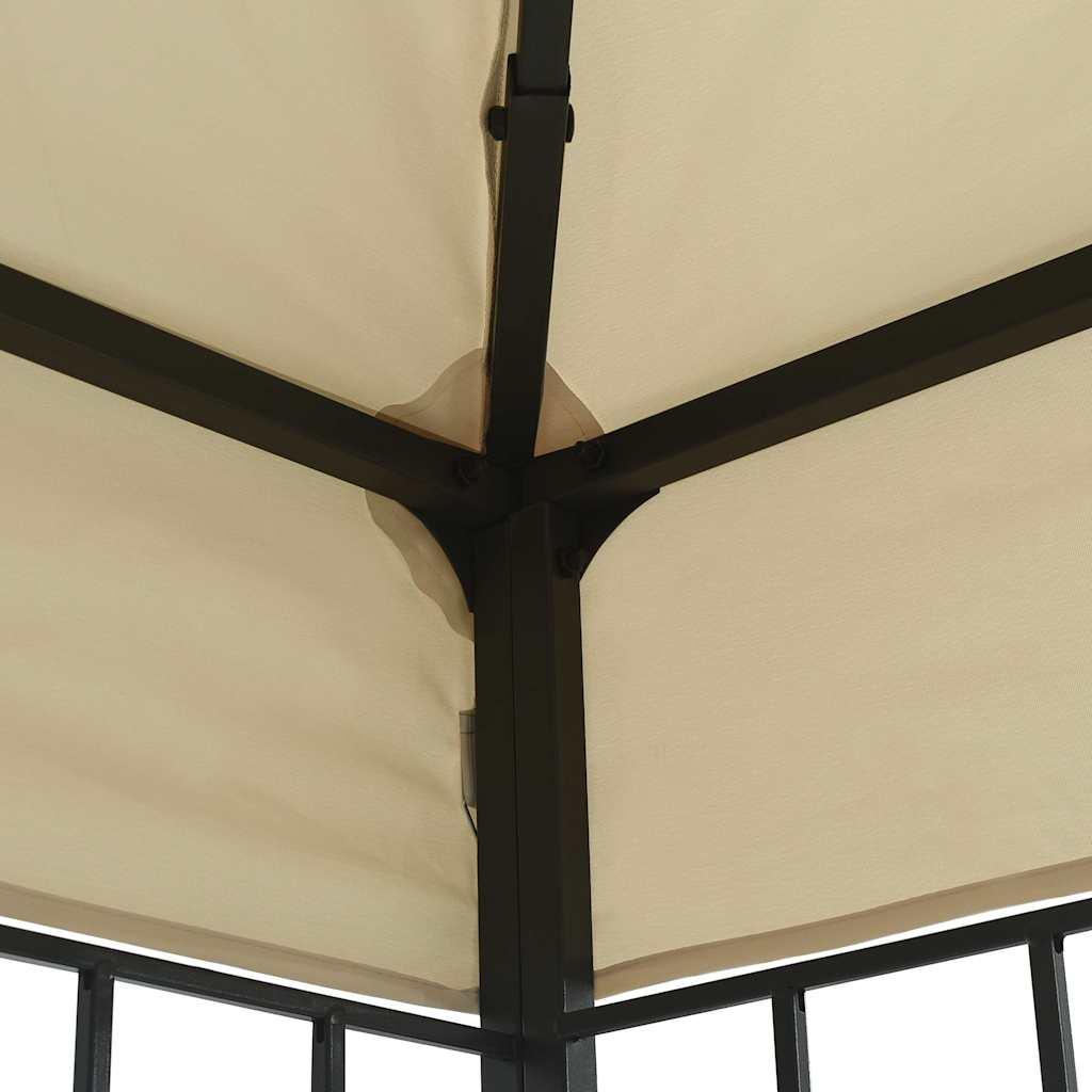 Cenador gris antracita 600x298x270 cm