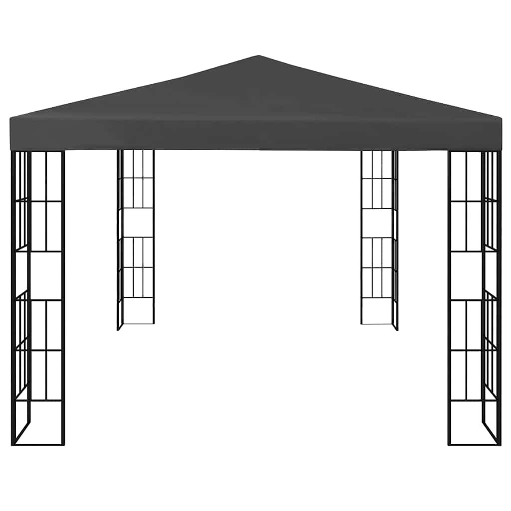 Cenador gris antracita 600x298x270 cm