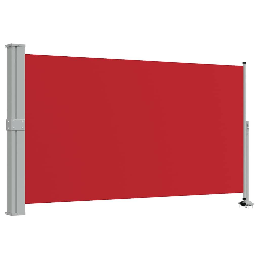 Toldo lateral retráctil para patio gris antracita 140x1200 cm