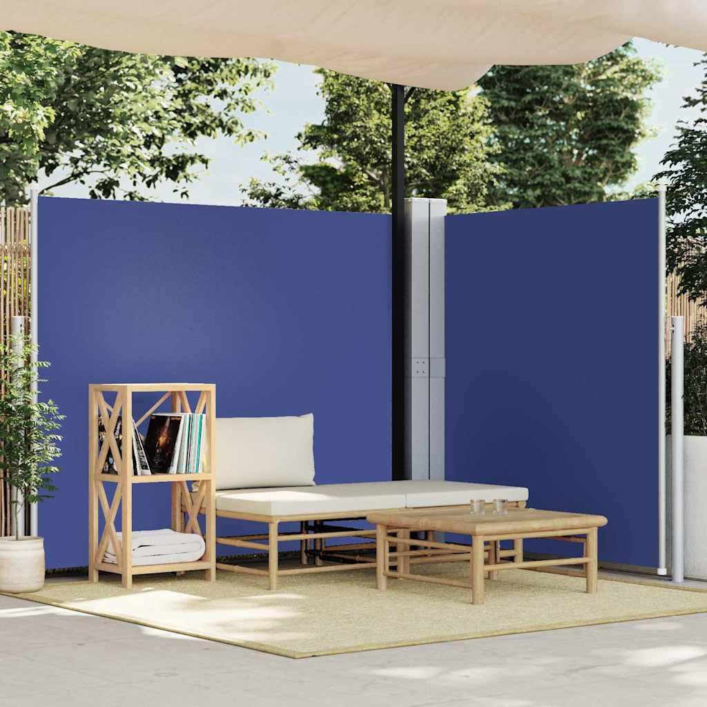 Toldo lateral retráctil gris antracita 160x600 cm