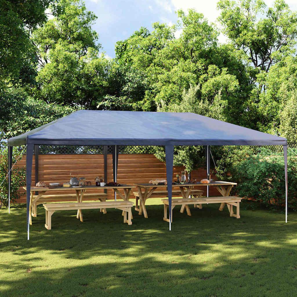 Carpa para fiestas gris antracita 3x6 m