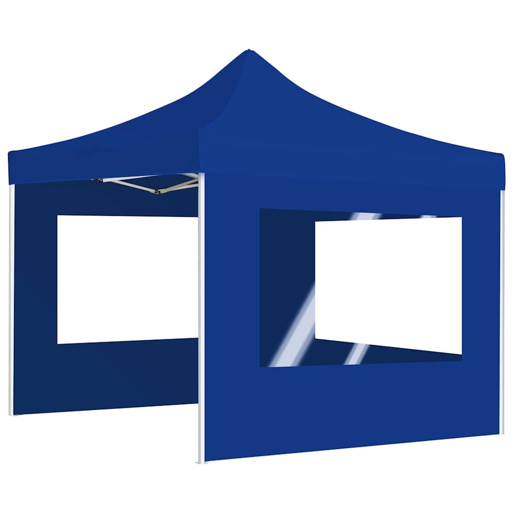 Carpa plegable profesional paredes aluminio color crema 2x2 m