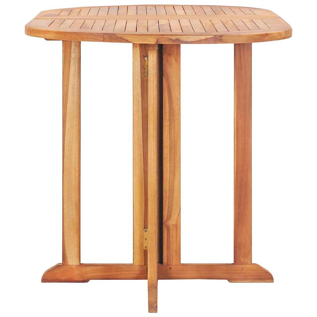Mesa de jardín plegable Butterfly madera de teca 120x70x75 cm