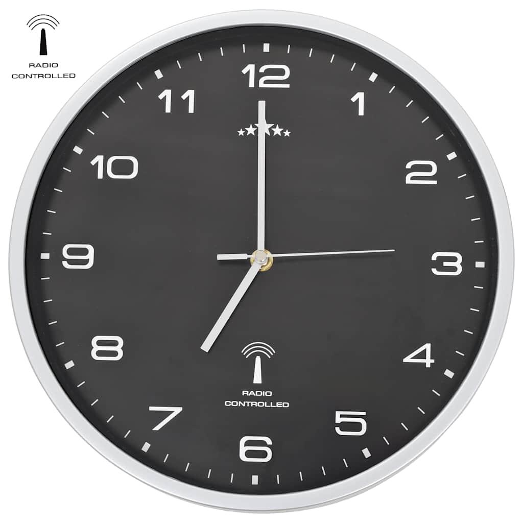 Reloj de pared radiocontrol movimiento de cuarzo 31 cm