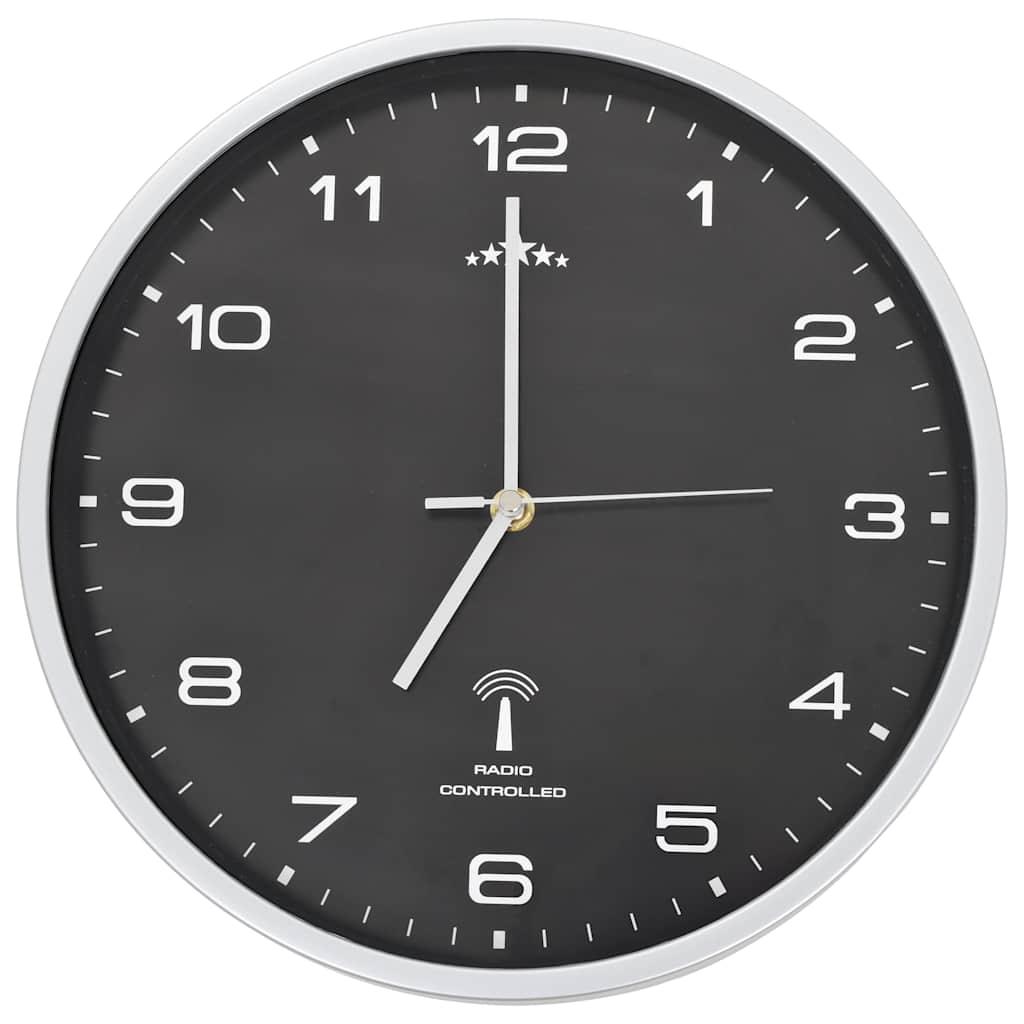 Reloj de pared radiocontrol movimiento de cuarzo 31 cm