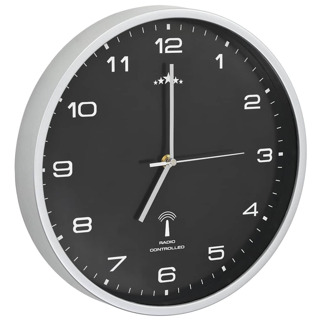 Reloj de pared radiocontrol movimiento de cuarzo 31 cm
