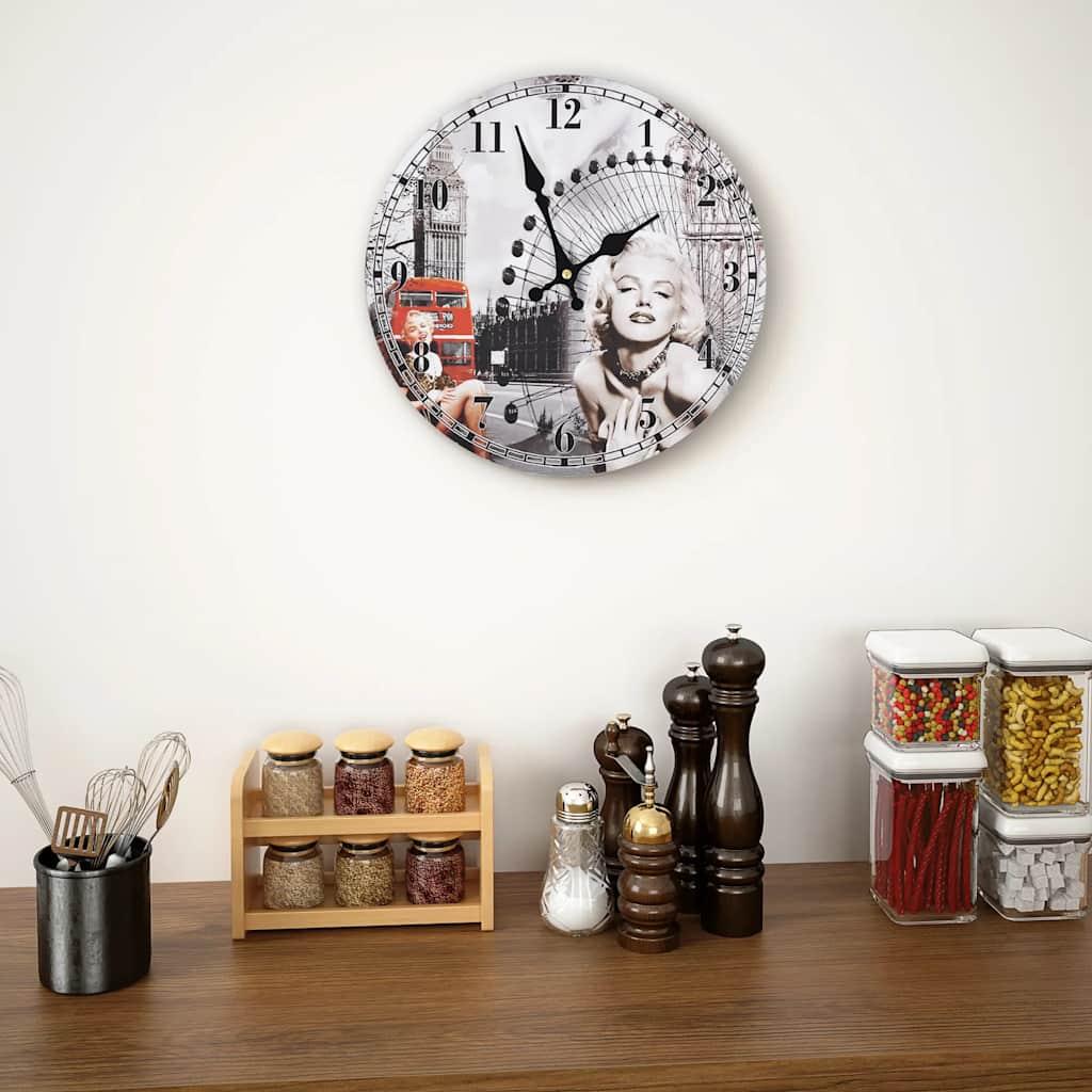 Reloj de pared vintage 30 cm