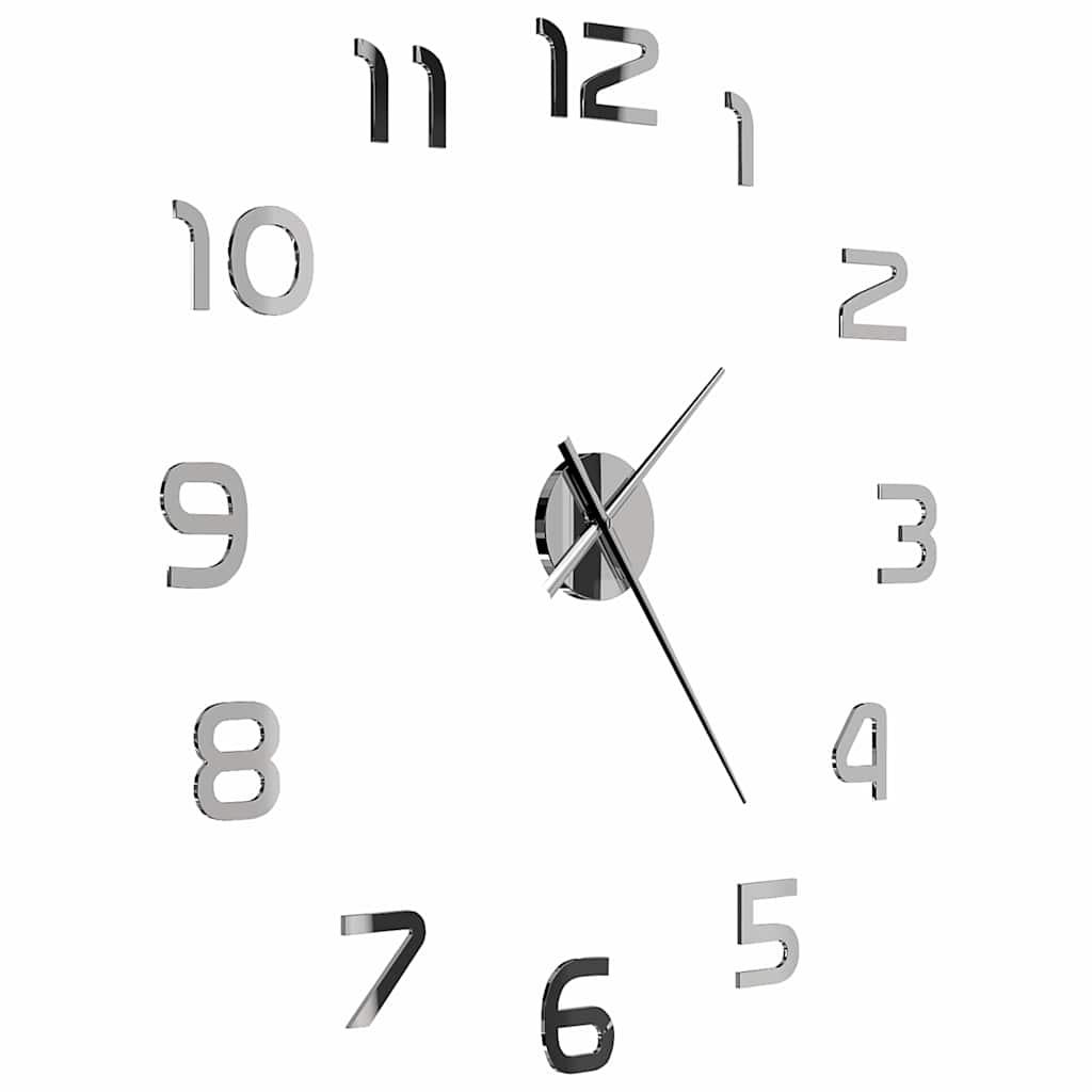Reloj 3D de pared con diseño moderno 100 cm XXL