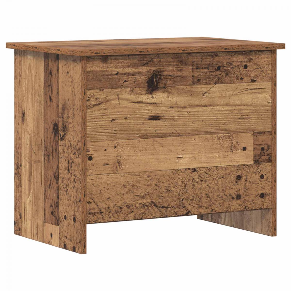 Baúl de almacenamiento Madera envejecida