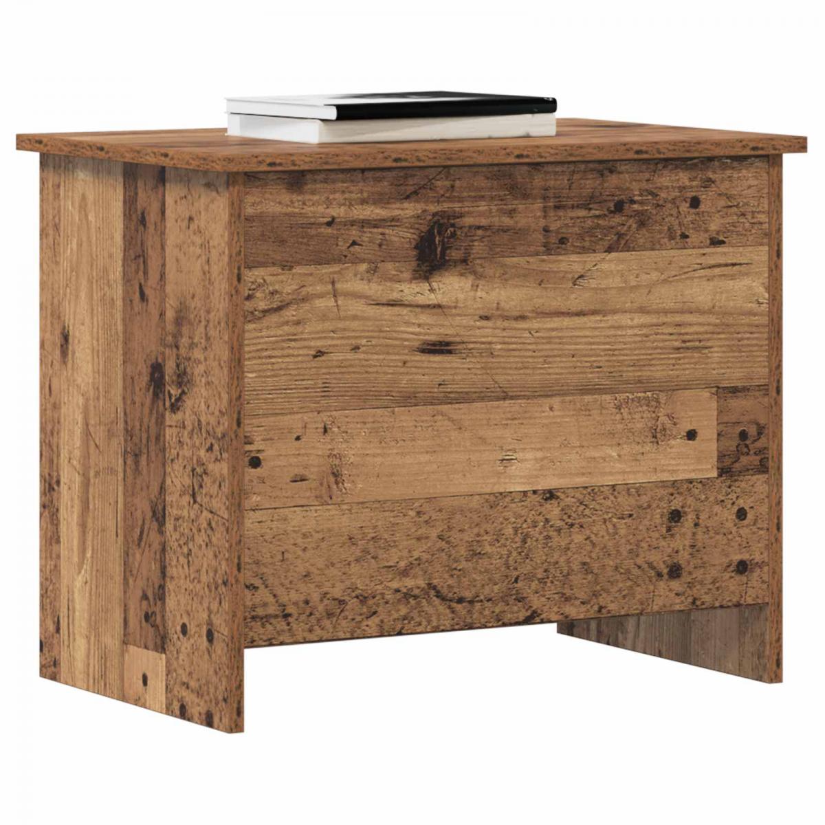 Baúl de almacenamiento Madera envejecida