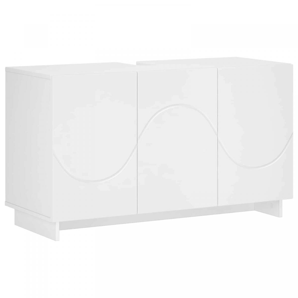 Armario de baño madera de ingeniería roble artisan 30x30x100 cm