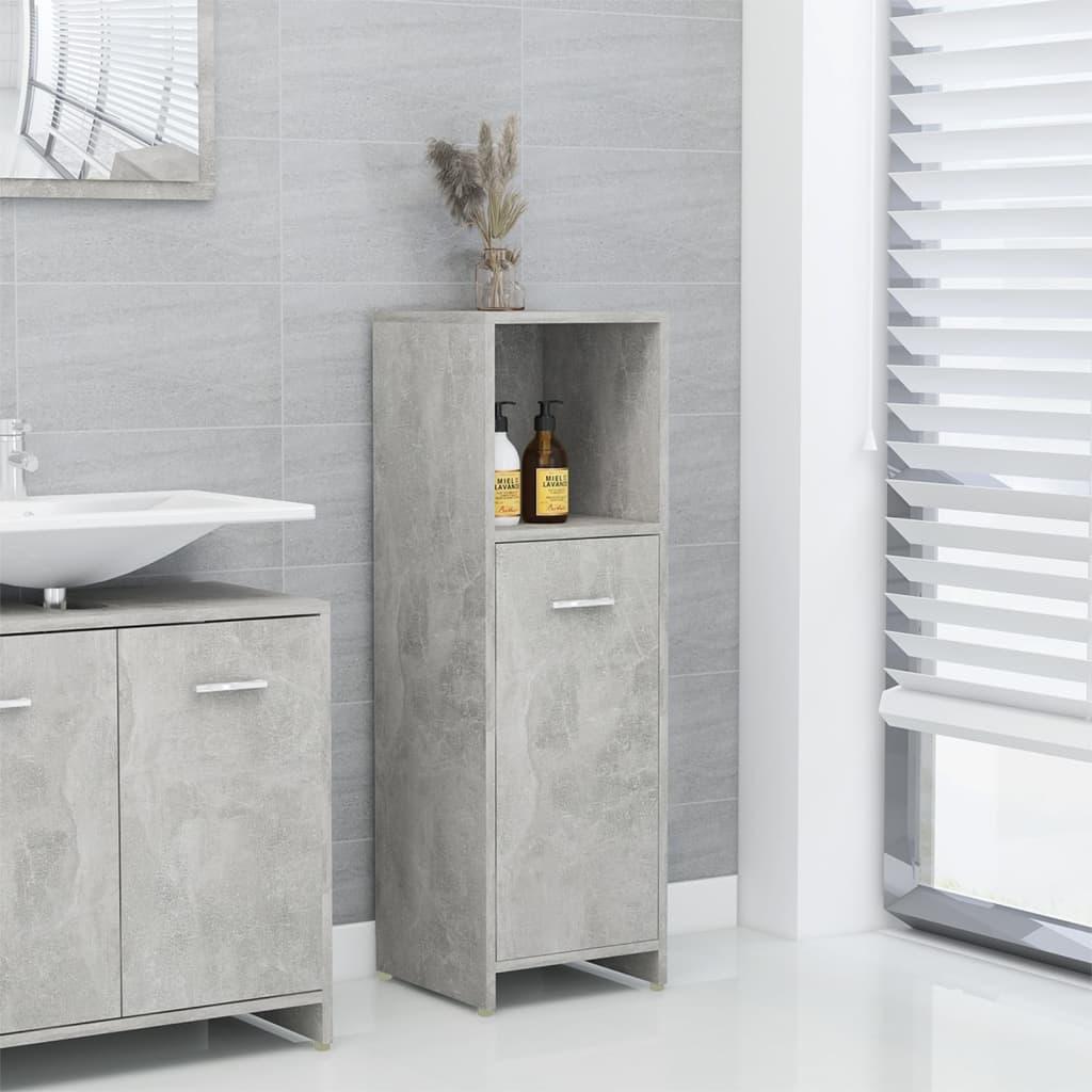 Armario de baño madera contrachapada hormigón