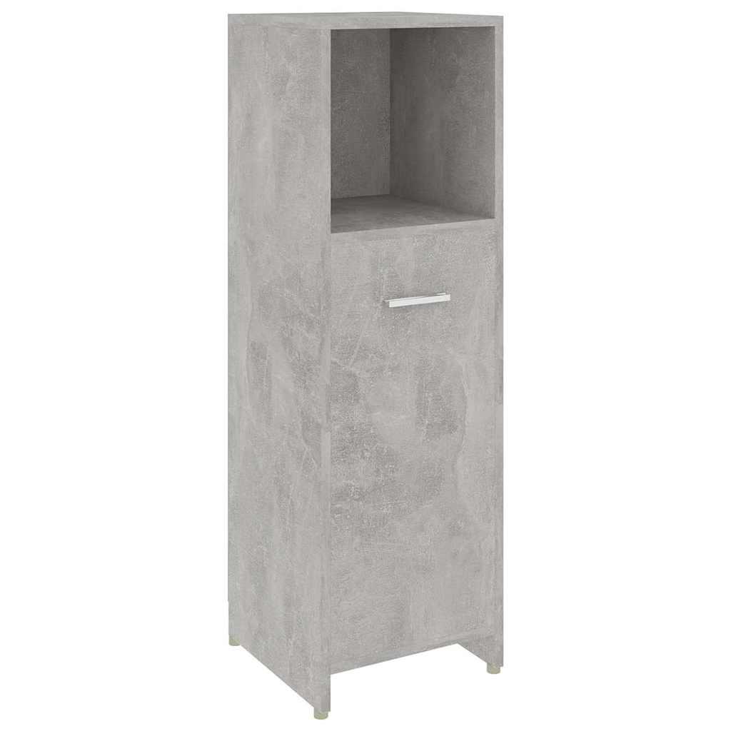 Armario de baño madera contrachapada hormigón