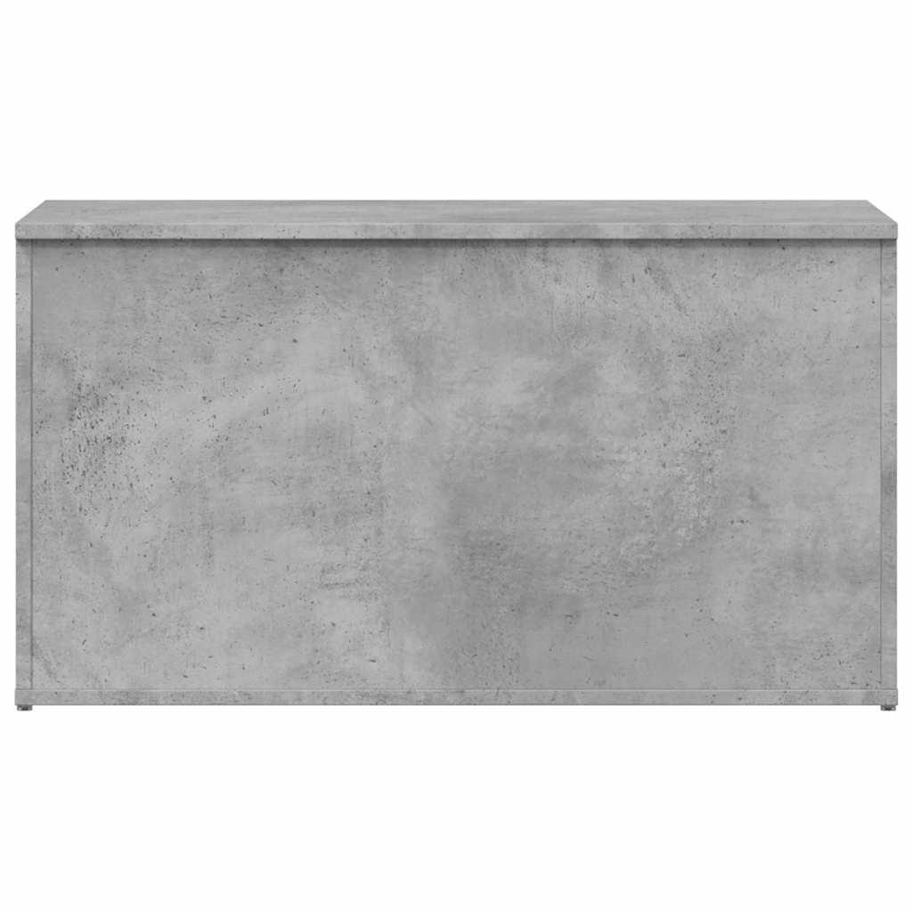 Baúl almacenaje madera contrachapada gris hormigón