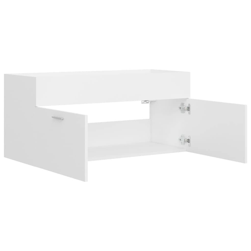 Armario para lavabo madera contrachapada color roble 63x30x54cm