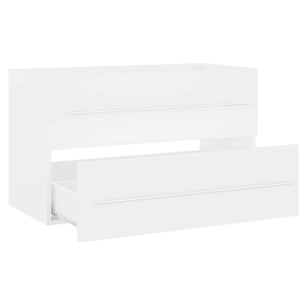 Armario para lavabo madera contrachapada gris Sonoma 63x30x54cm