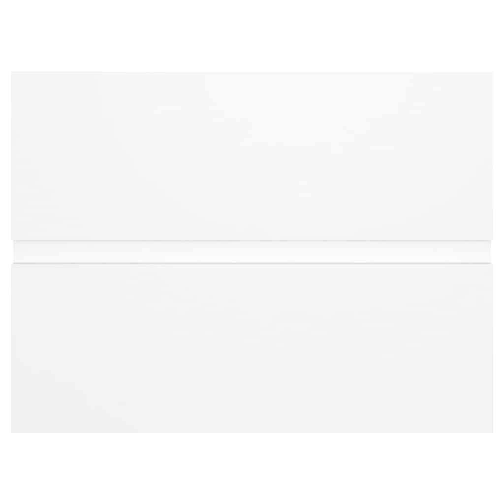 Armario para lavabo madera contrachapada gris Sonoma 63x30x54cm