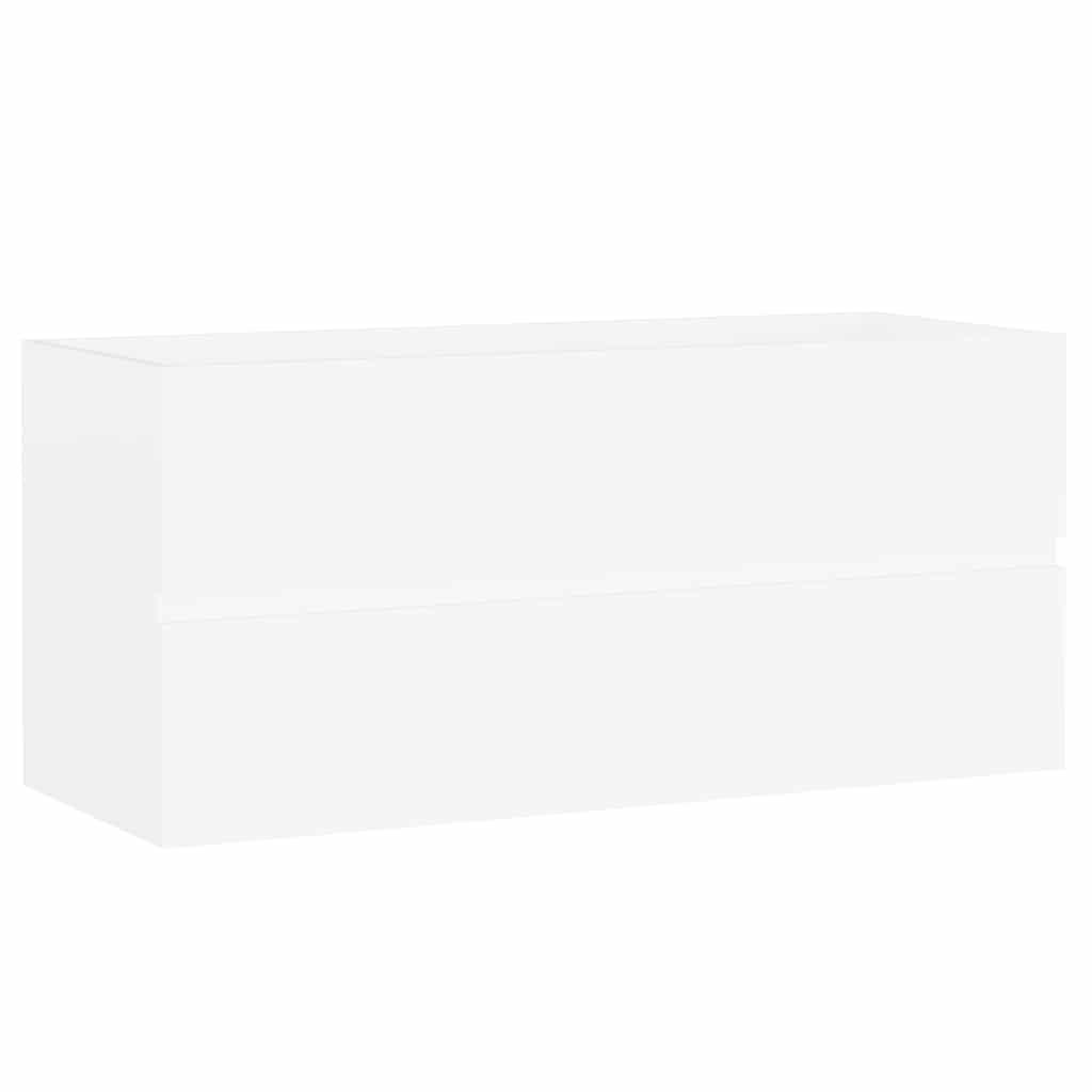 Armario para lavabo madera contrachapada gris Sonoma 63x30x54cm
