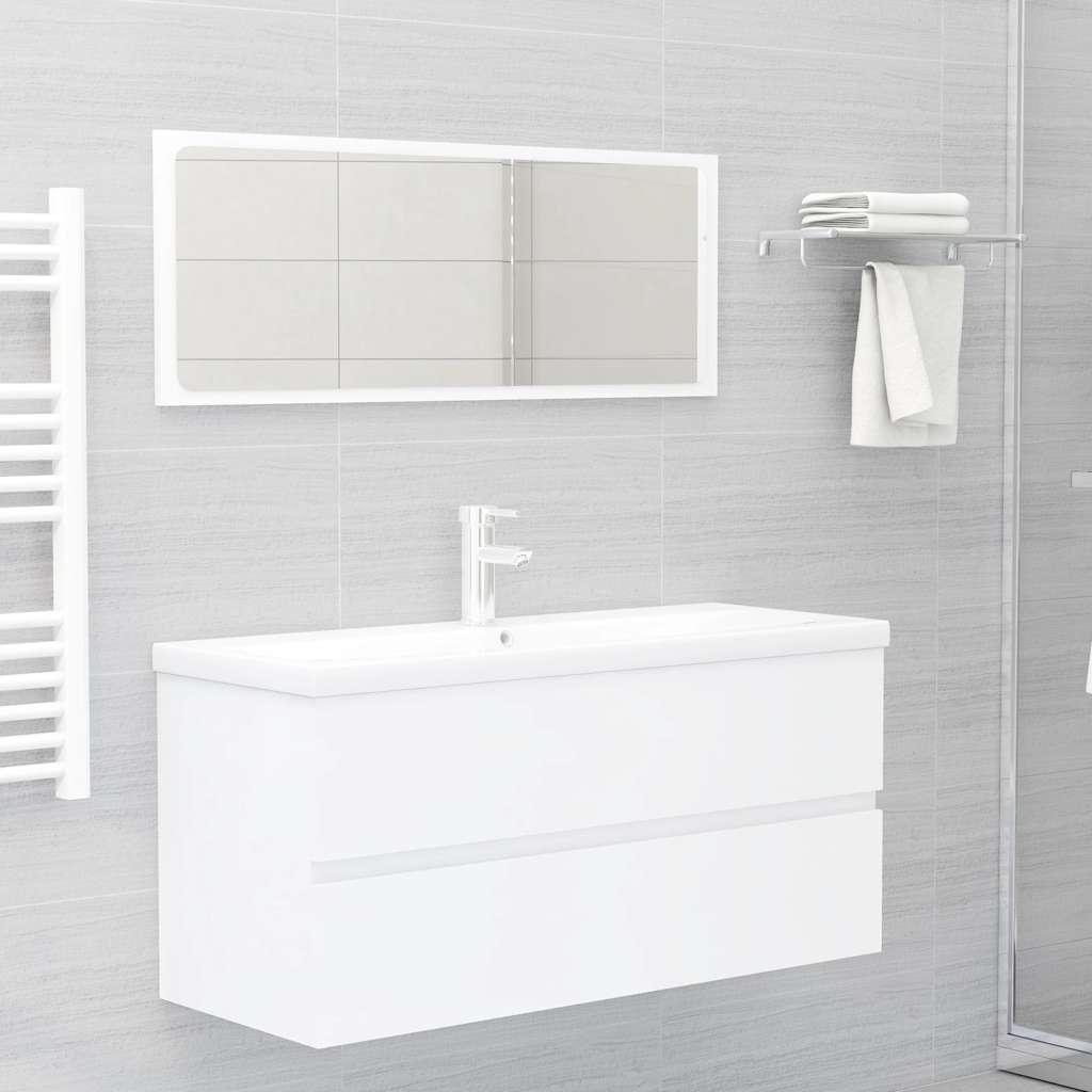 Armario para lavabo madera contrachapada gris Sonoma 63x30x54cm