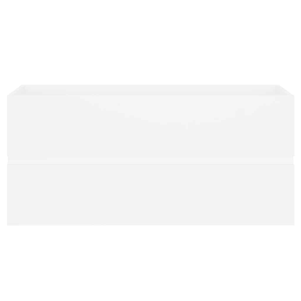 Armario para lavabo madera contrachapada gris Sonoma 63x30x54cm